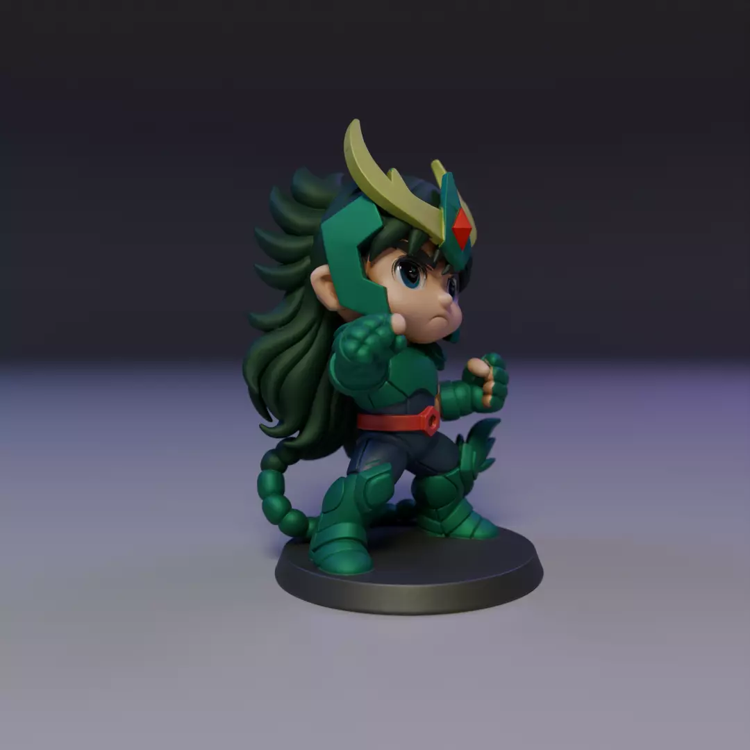 Dragon Shiryu 3D print model_8