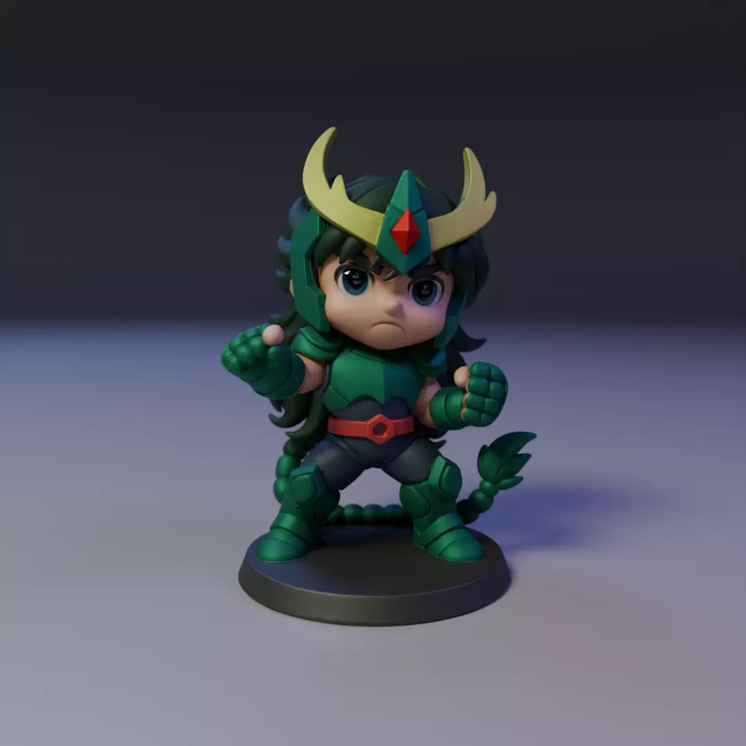 Dragon Shiryu 3D print model_16
