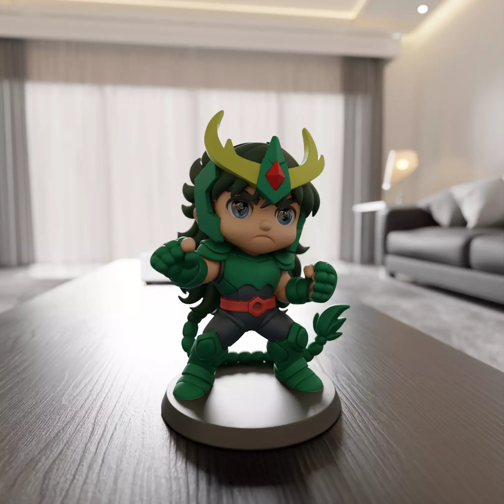 Dragon Shiryu 3D print model_0
