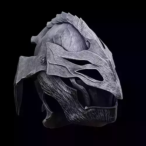 WYLDER DARKNESS COSPLAY HELMET - DARK FAN ART STL MODEL