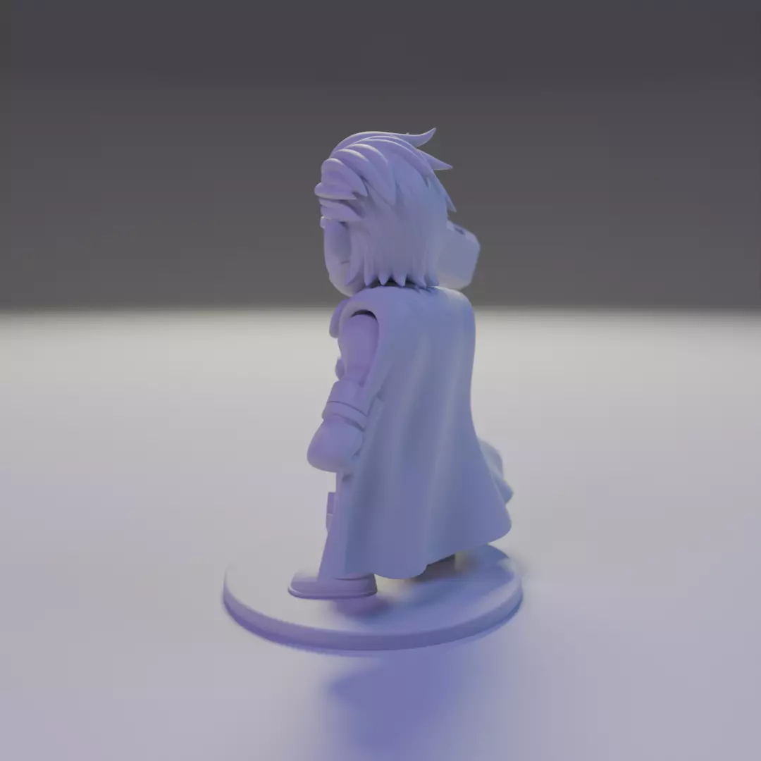 thor chibi 3D print model_12