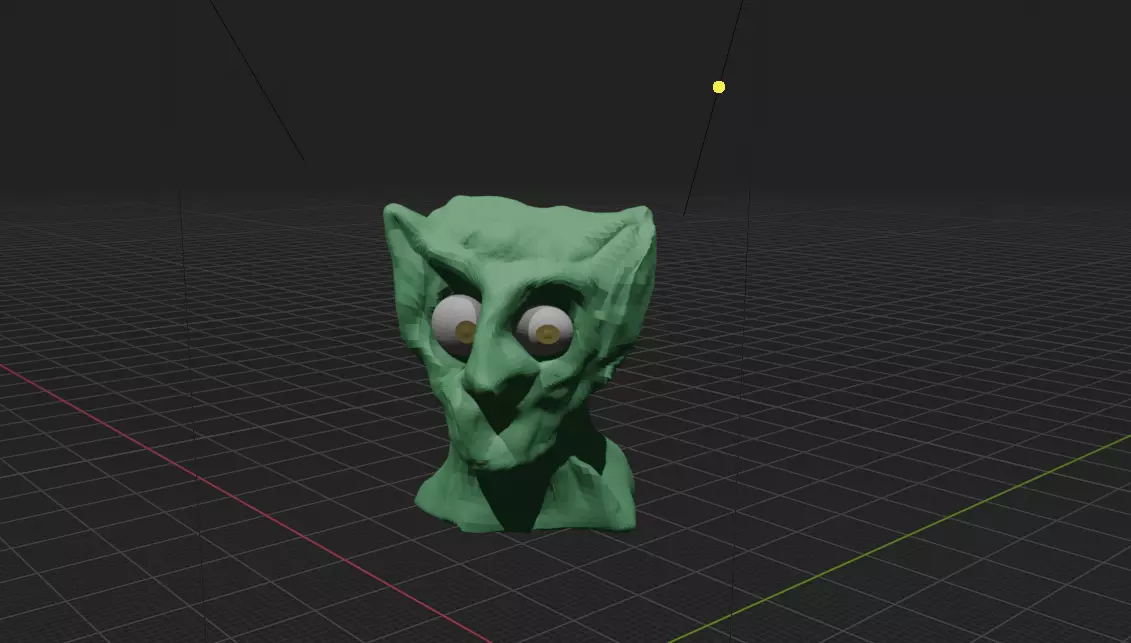 Goblin 3d model 3D print model_1