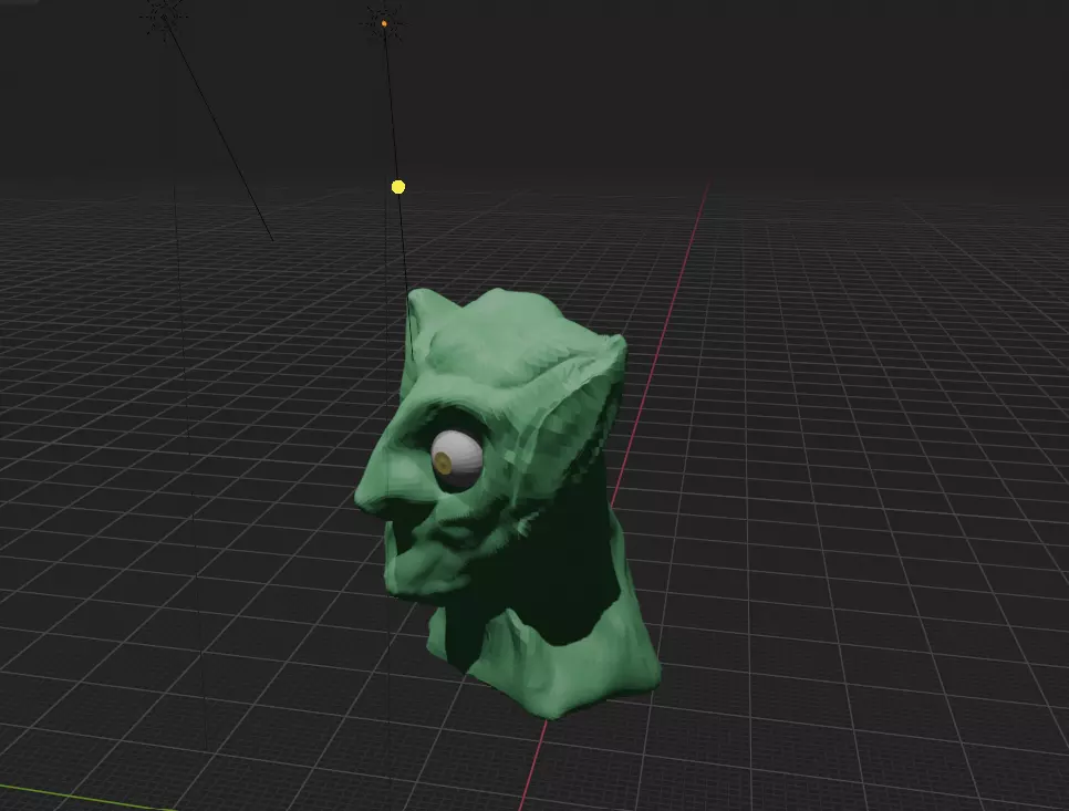 Goblin 3d model 3D print model_2