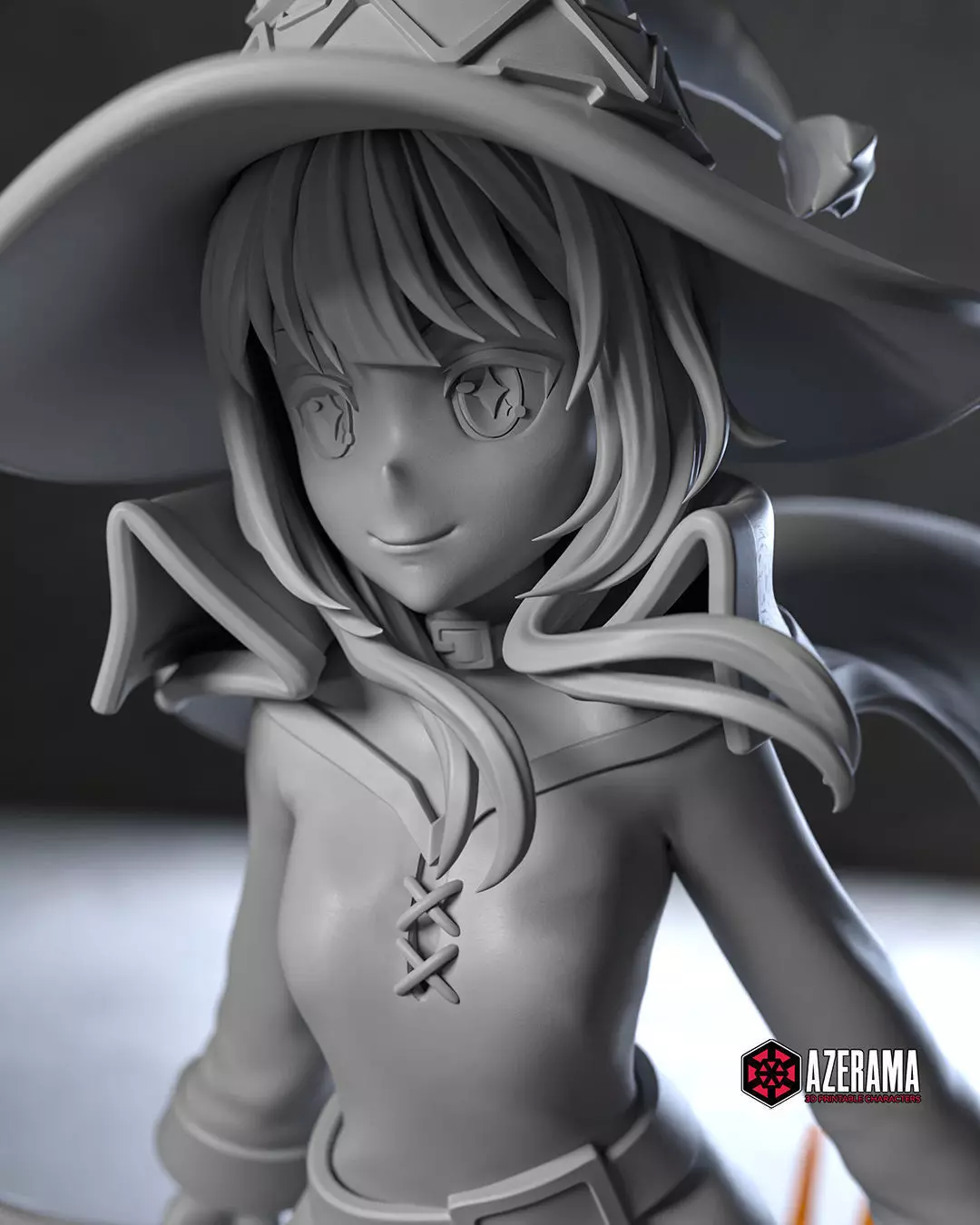Megumin STL Ready for 3D Printing 3D print model_5