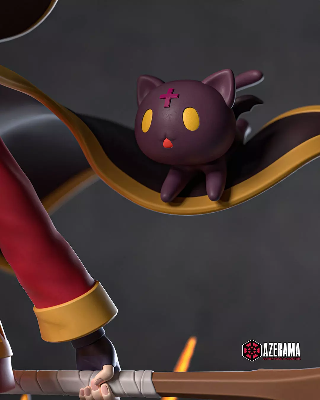 Megumin STL Ready for 3D Printing 3D print model_11