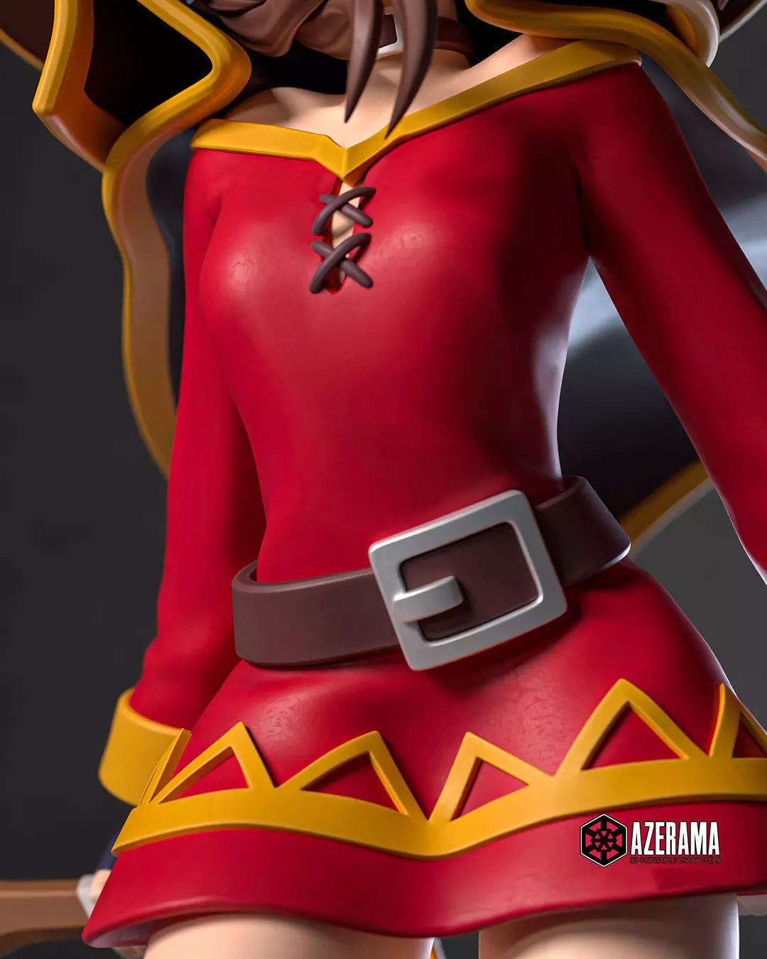 Megumin STL Ready for 3D Printing 3D print model_8
