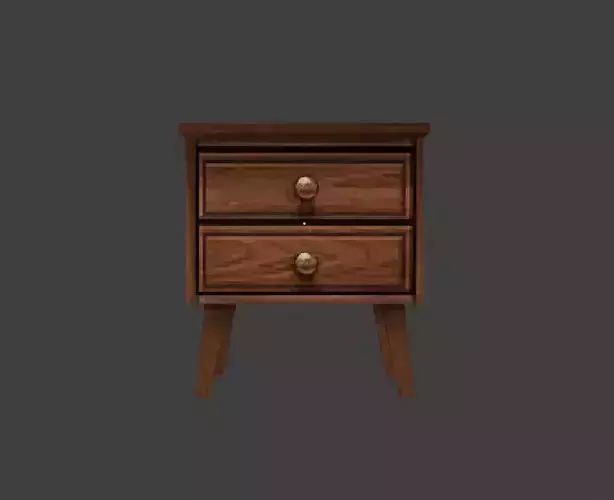 Lowpoly Nightstand