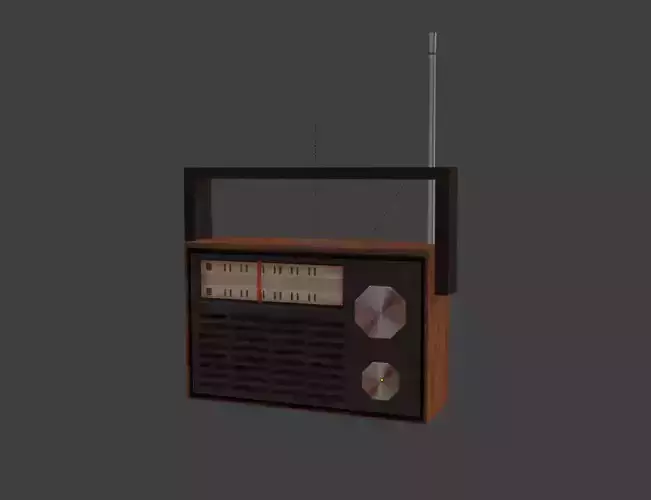 Lowpoly Radio
