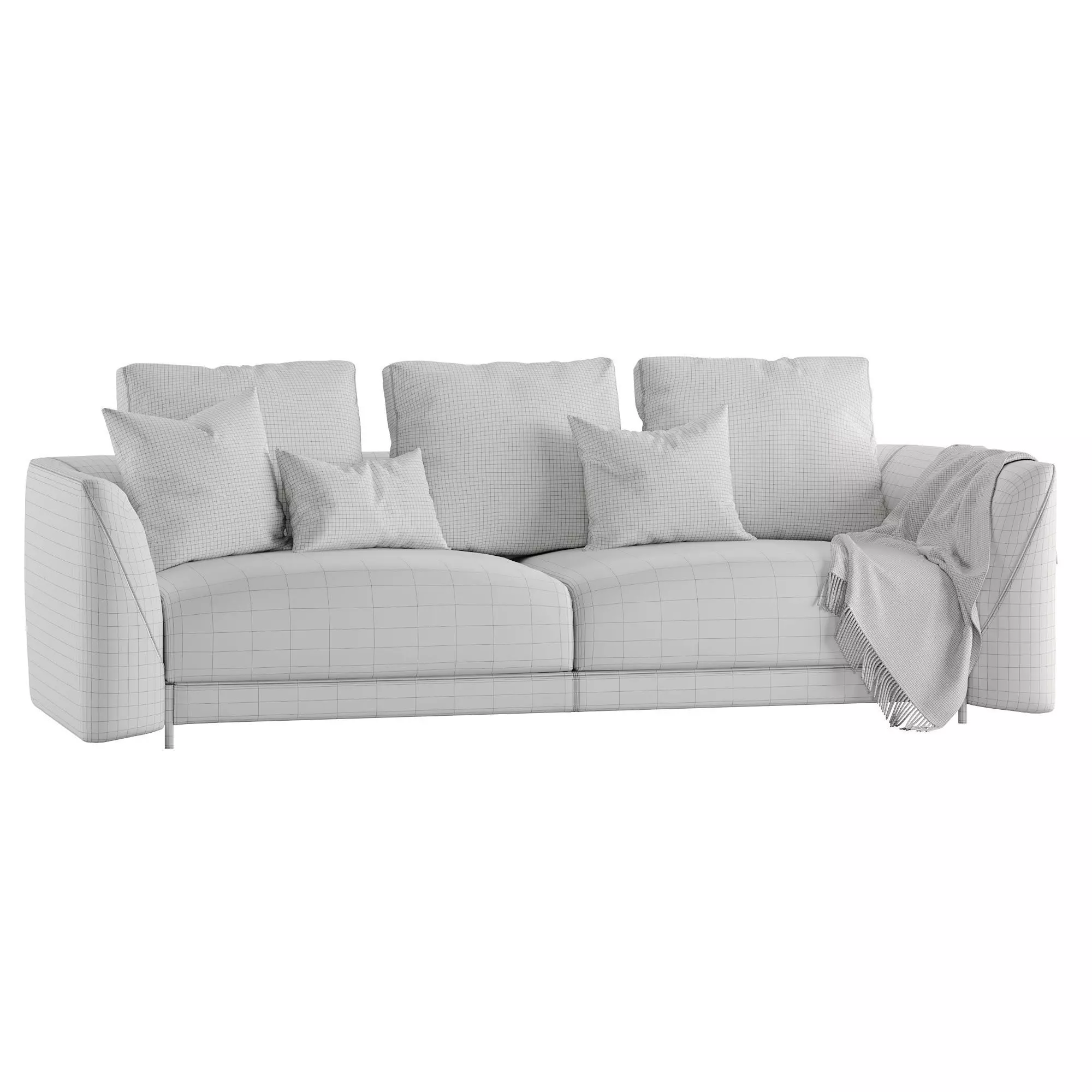 Joel Sofa by Turri 3D model_3