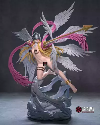  Angewomon NSFW STL Ready for 3D Printing 3D print model