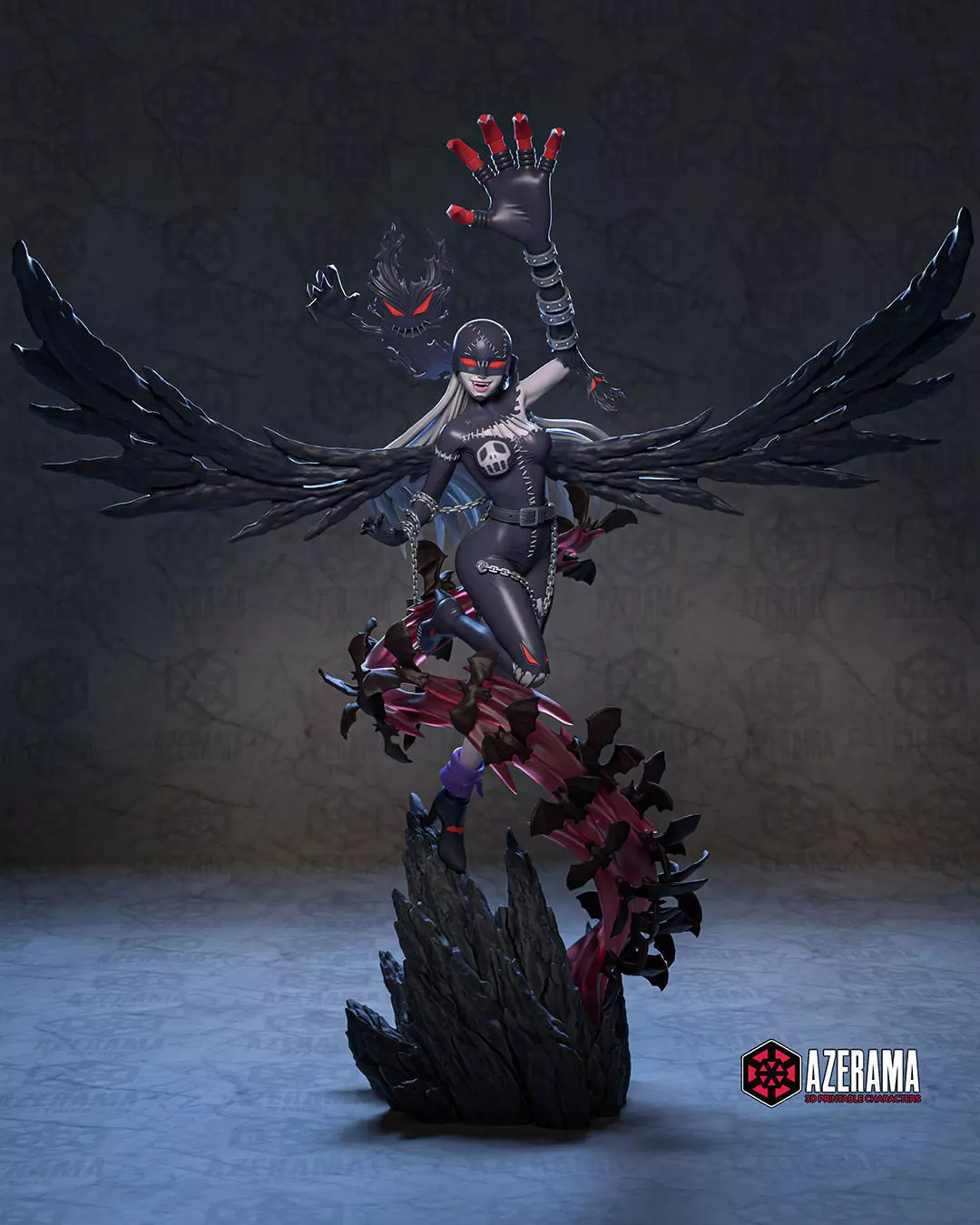 LadyDevimon STL Ready for 3D Printing 3D print model_1