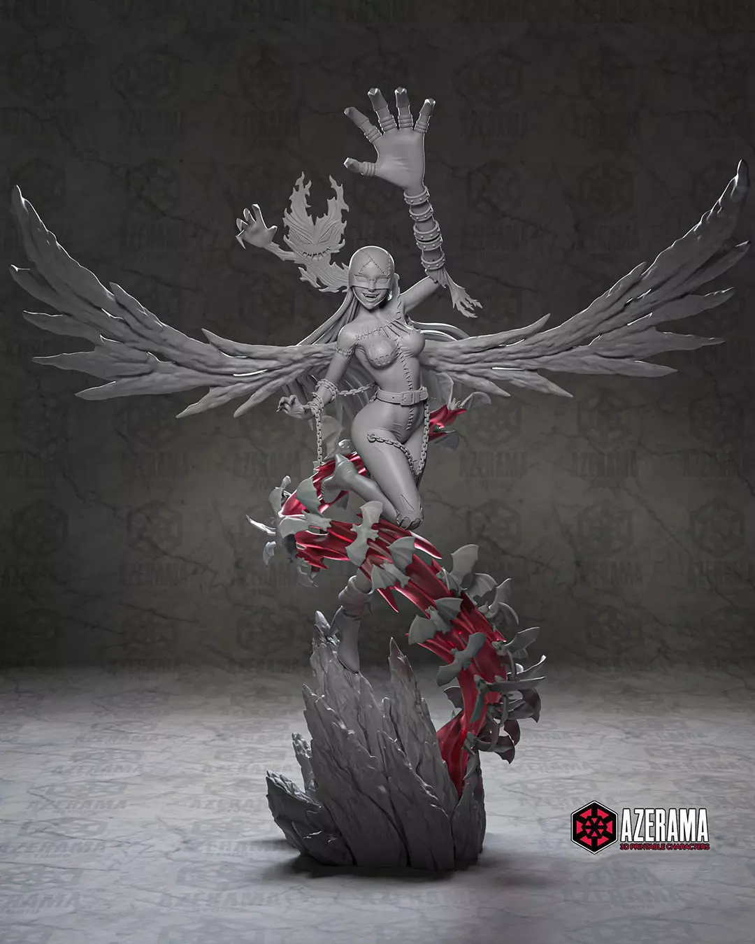 LadyDevimon STL Ready for 3D Printing 3D print model_2