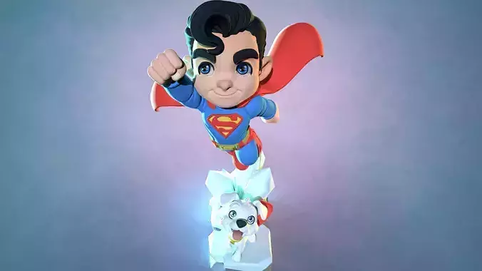 Superman et krypto DC comic