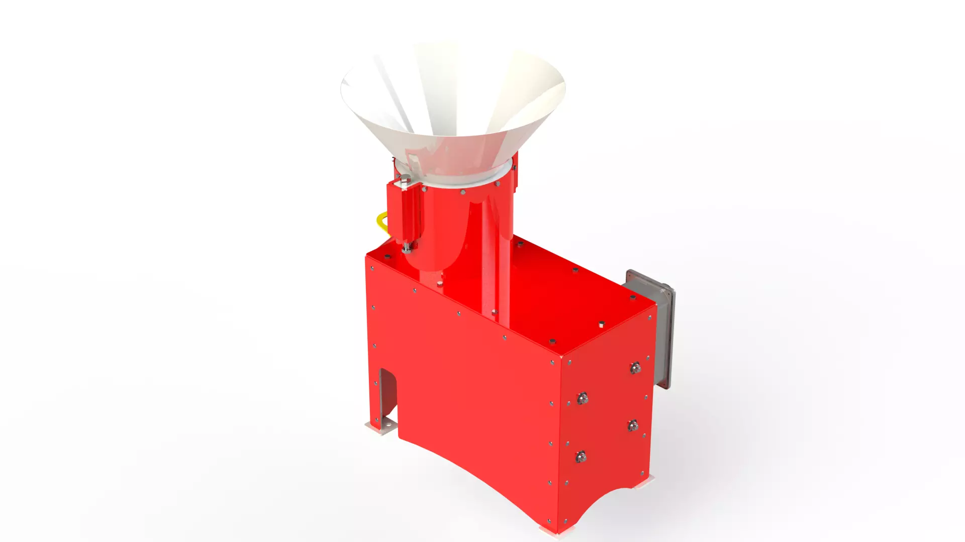 WG 4001 - STL Feed pelletizer - Granulator 3D model_3