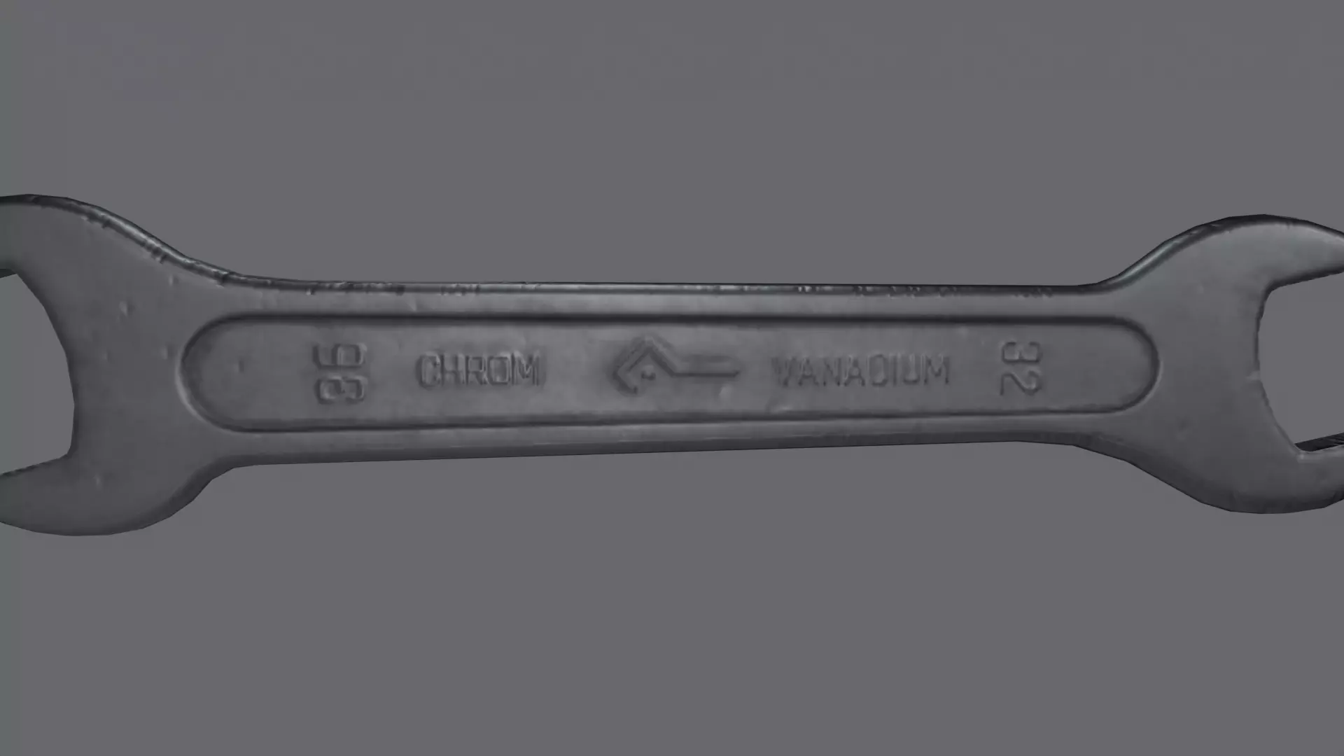 Worn Wrench 36 32 Low-poly 3D model_5