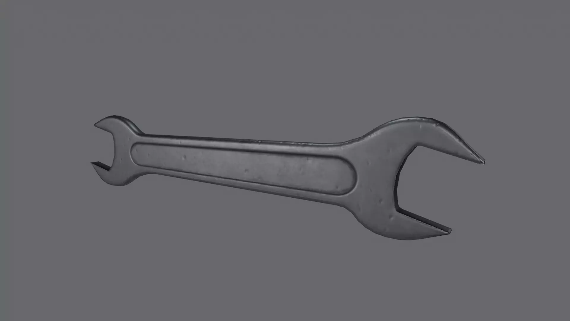 Worn Wrench 36 32 Low-poly 3D model_2