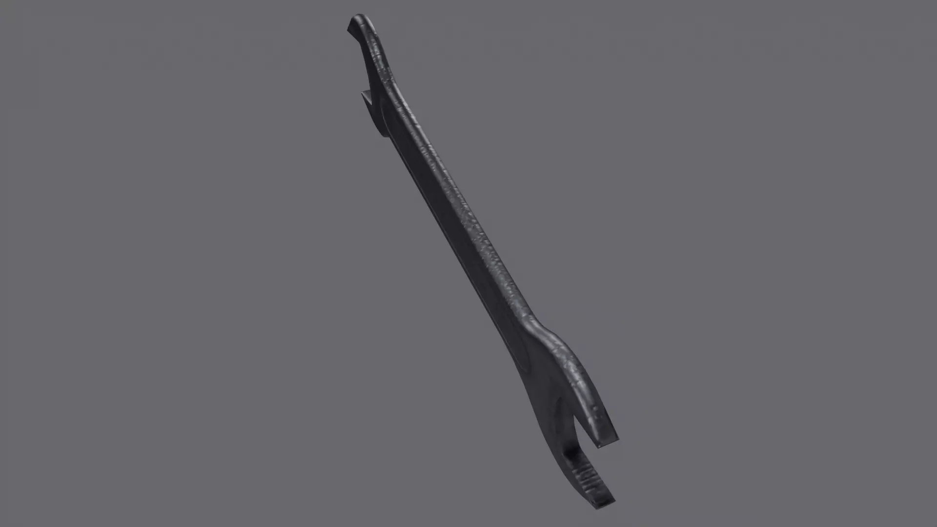 Worn Wrench 36 32 Low-poly 3D model_3