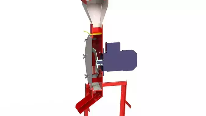 WG 4002 - STL Grain crusher - scrapper - 1 kW