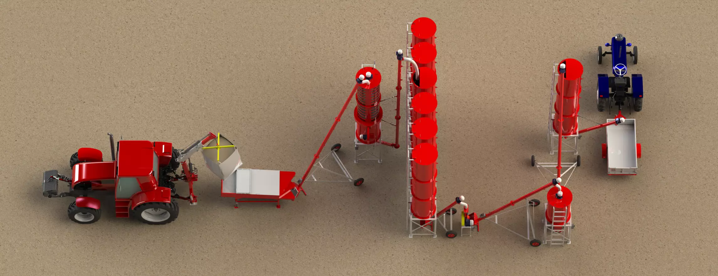 WG 4002 - STL Grain crusher - scrapper - 1 kW 3D model_7