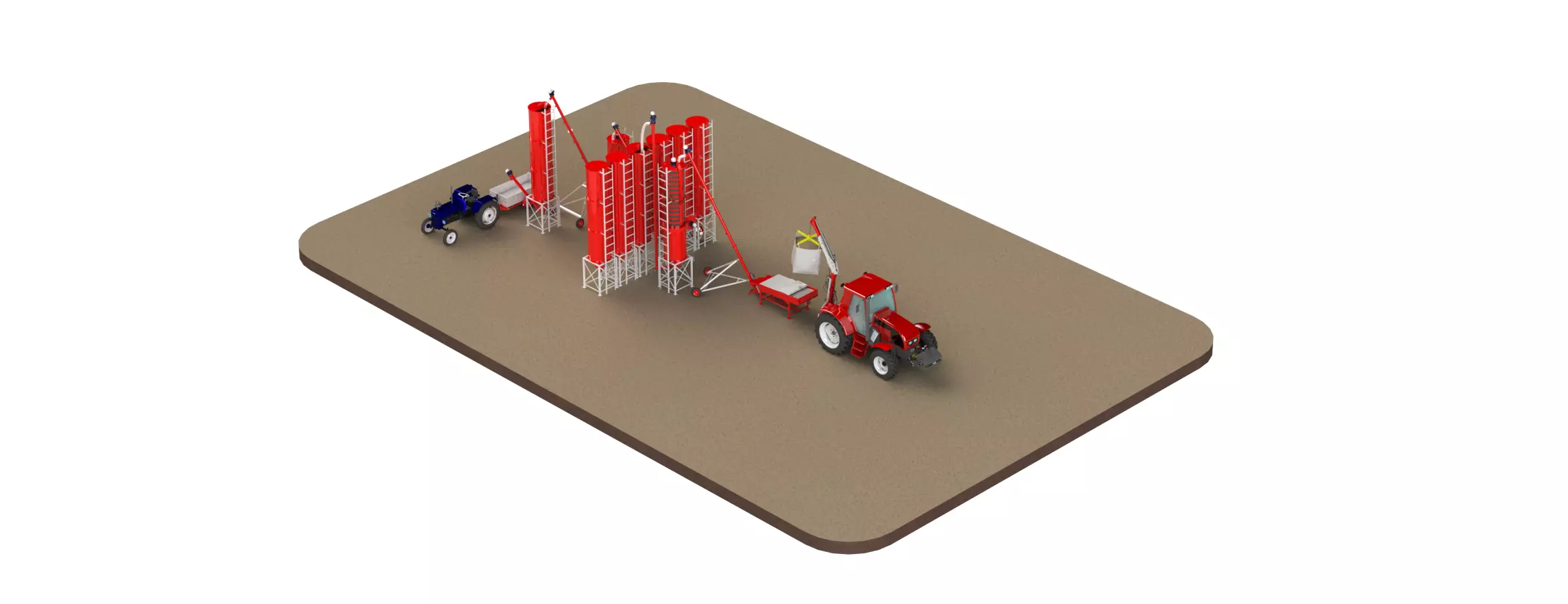 WG 4002 - STL Grain crusher - scrapper - 1 kW 3D model_4