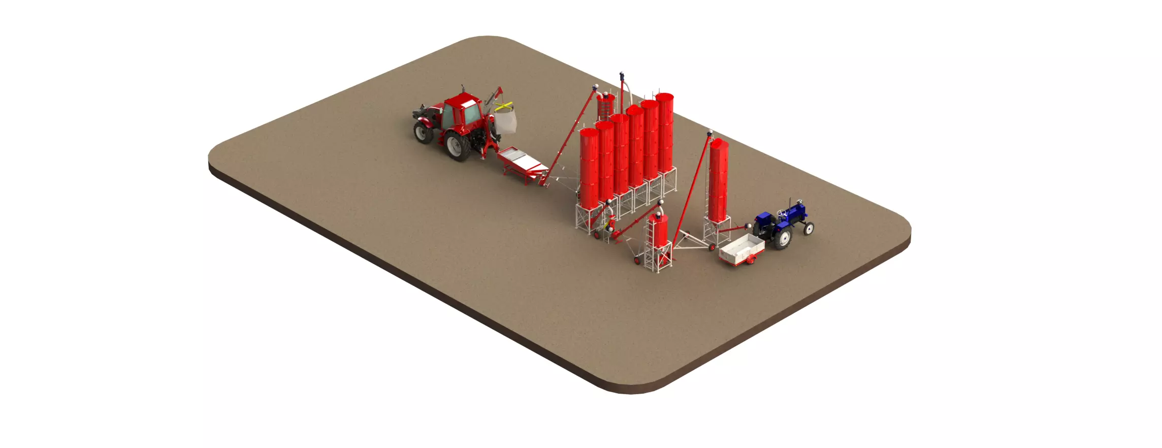 WG 4002 - STL Grain crusher - scrapper - 1 kW 3D model_9