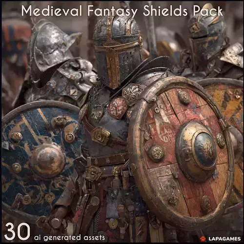 Medieval Fantasy Shields Pack
