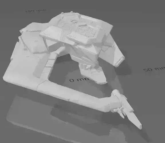 Breen imperium Frigate 3D print model