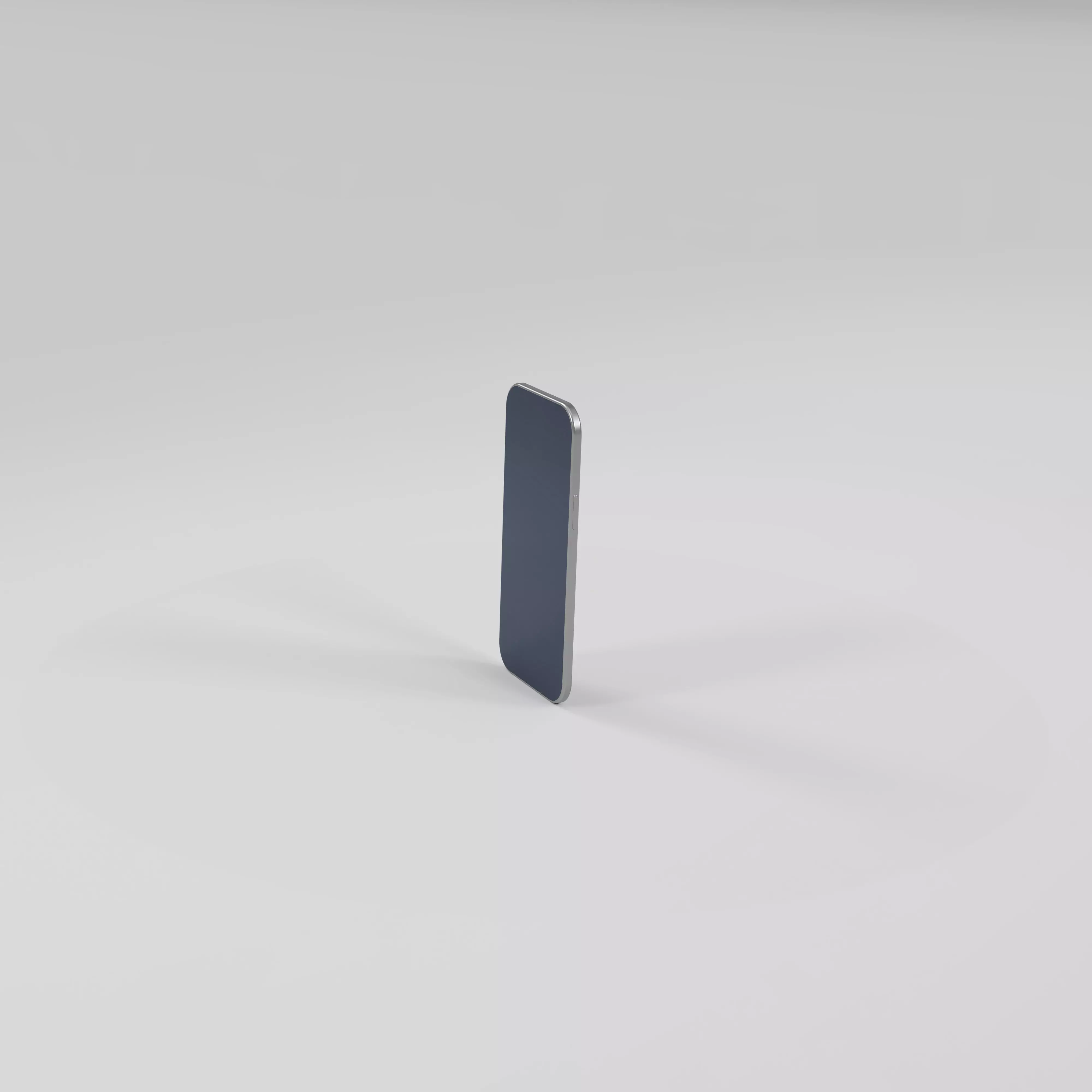 Apple Iphone 17 Air 3D model exact dimensions Low-poly 3D model_3