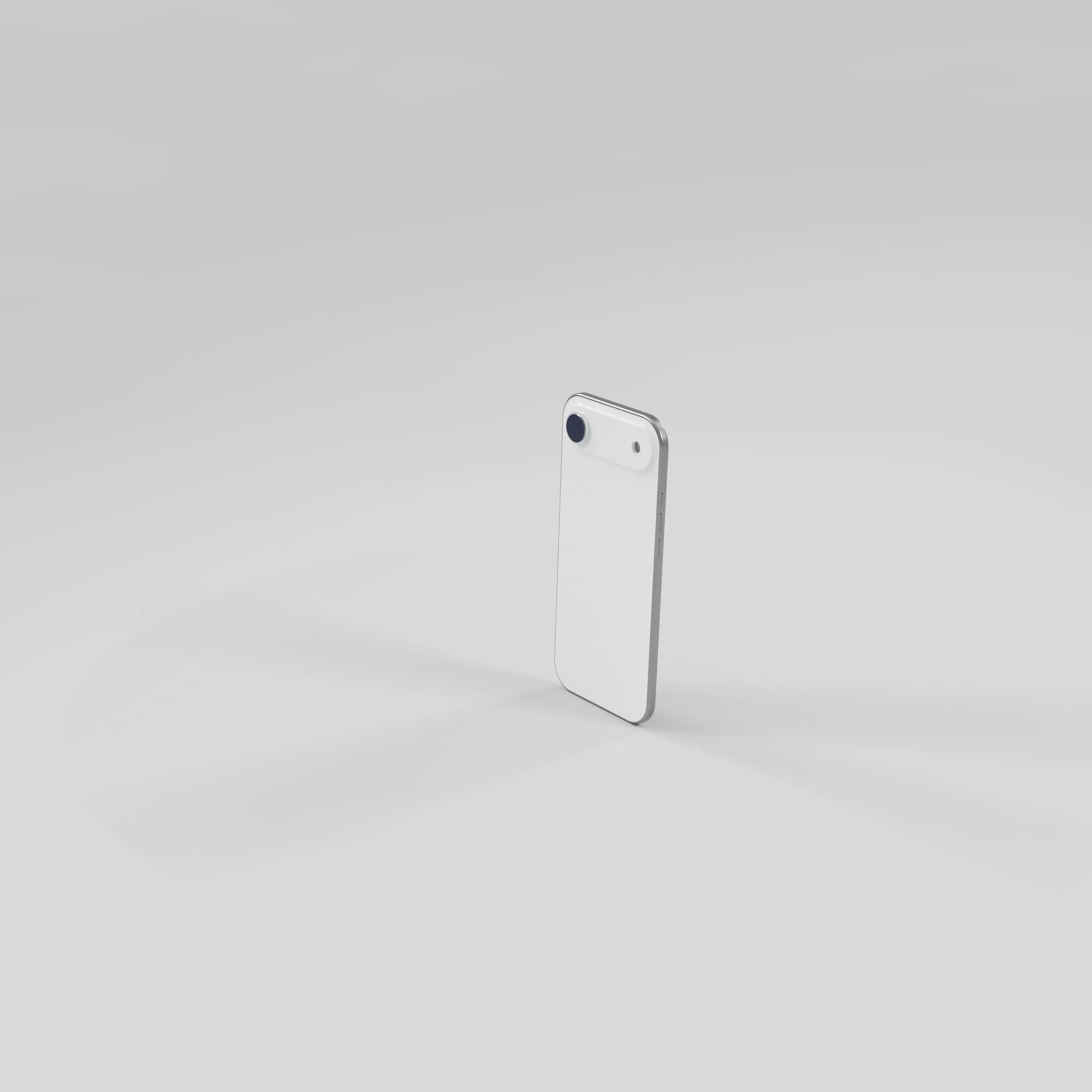 Apple Iphone 17 Air 3D model exact dimensions Low-poly 3D model_1