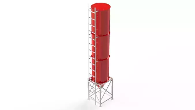 WG 4006 - Grain silo - 3 3D model