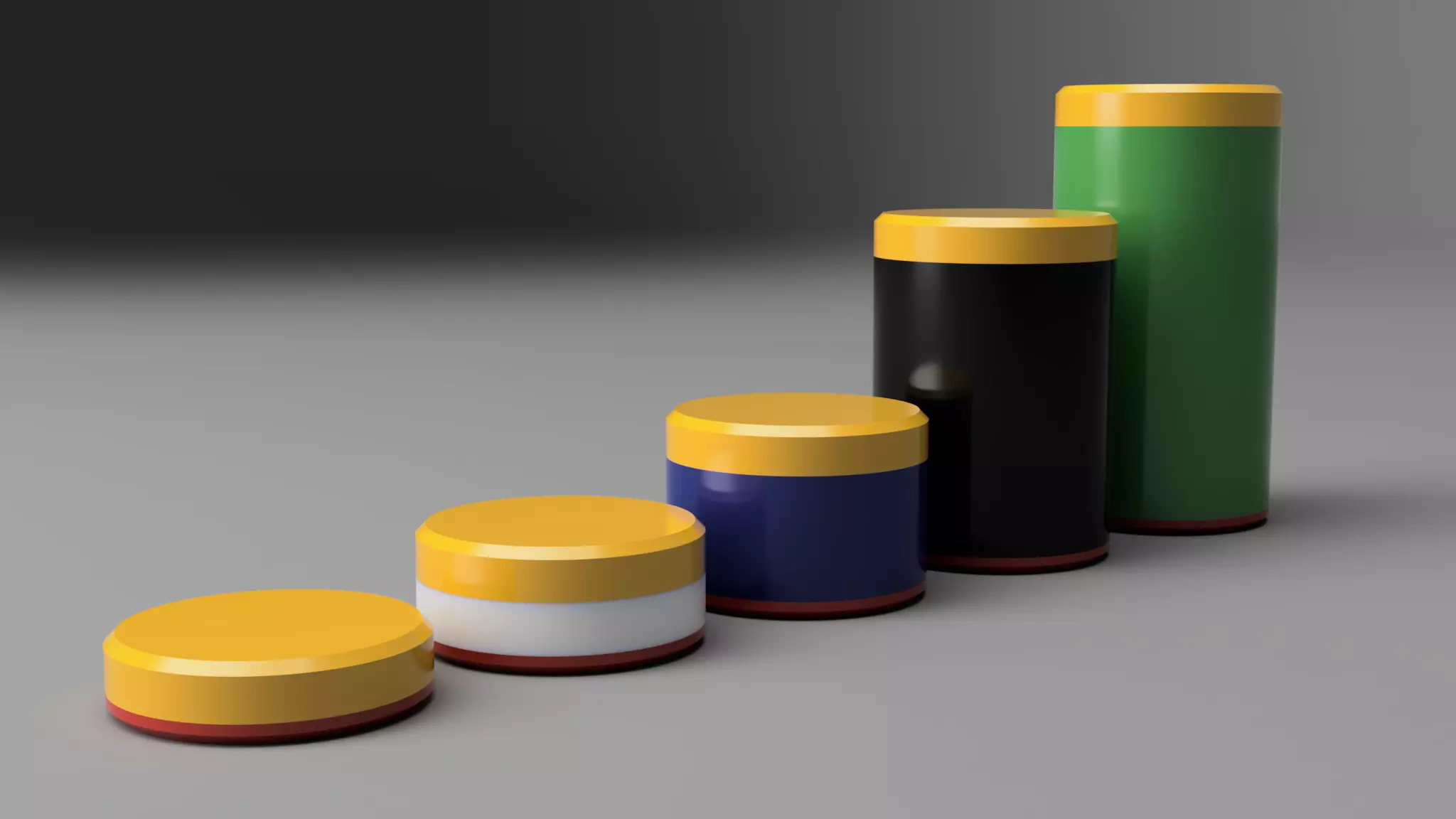 Big Modular Storage Tube with Screw On Lid and Base 3D Printed 3D print model_4