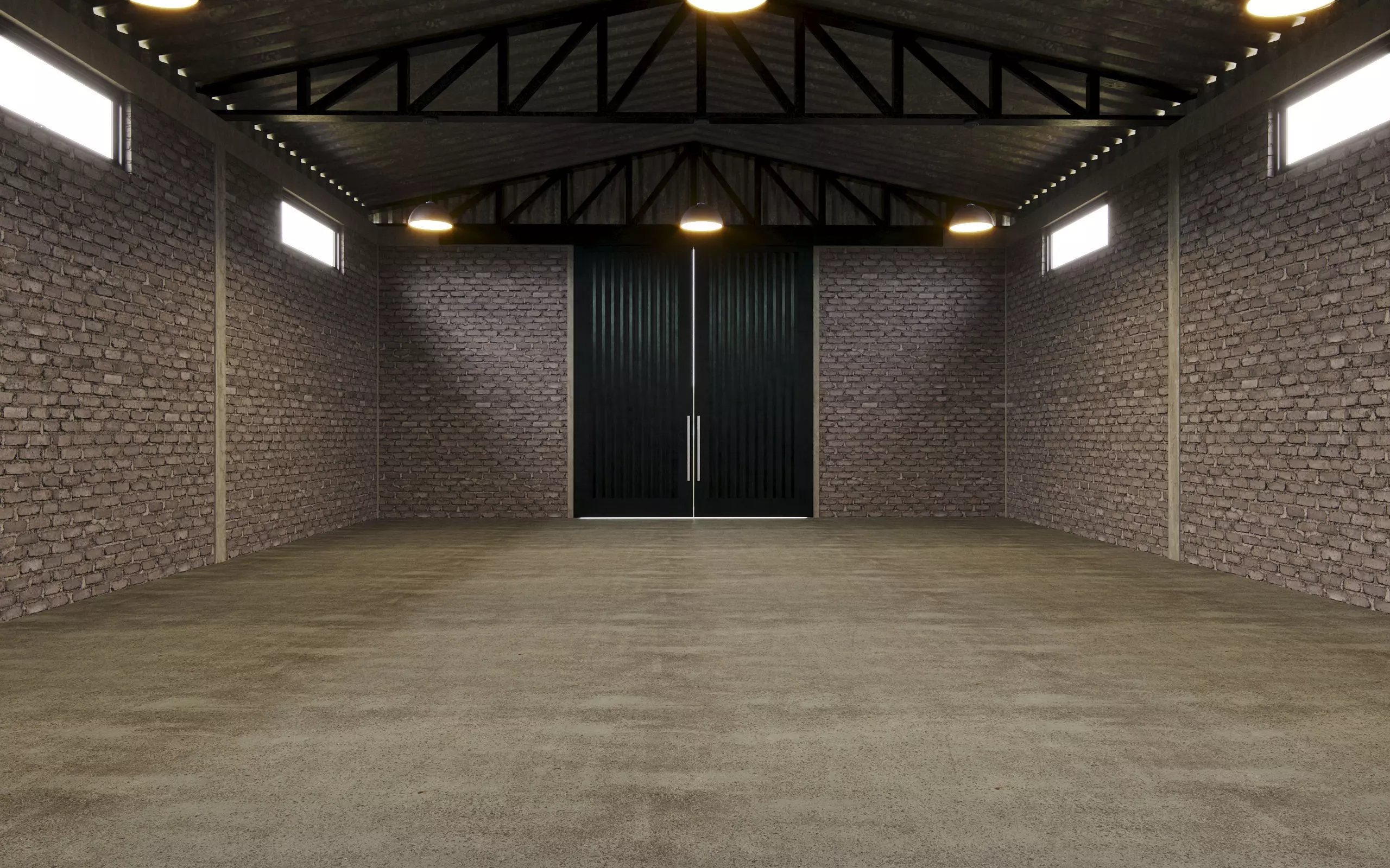 Warehouse Model 3D model_0