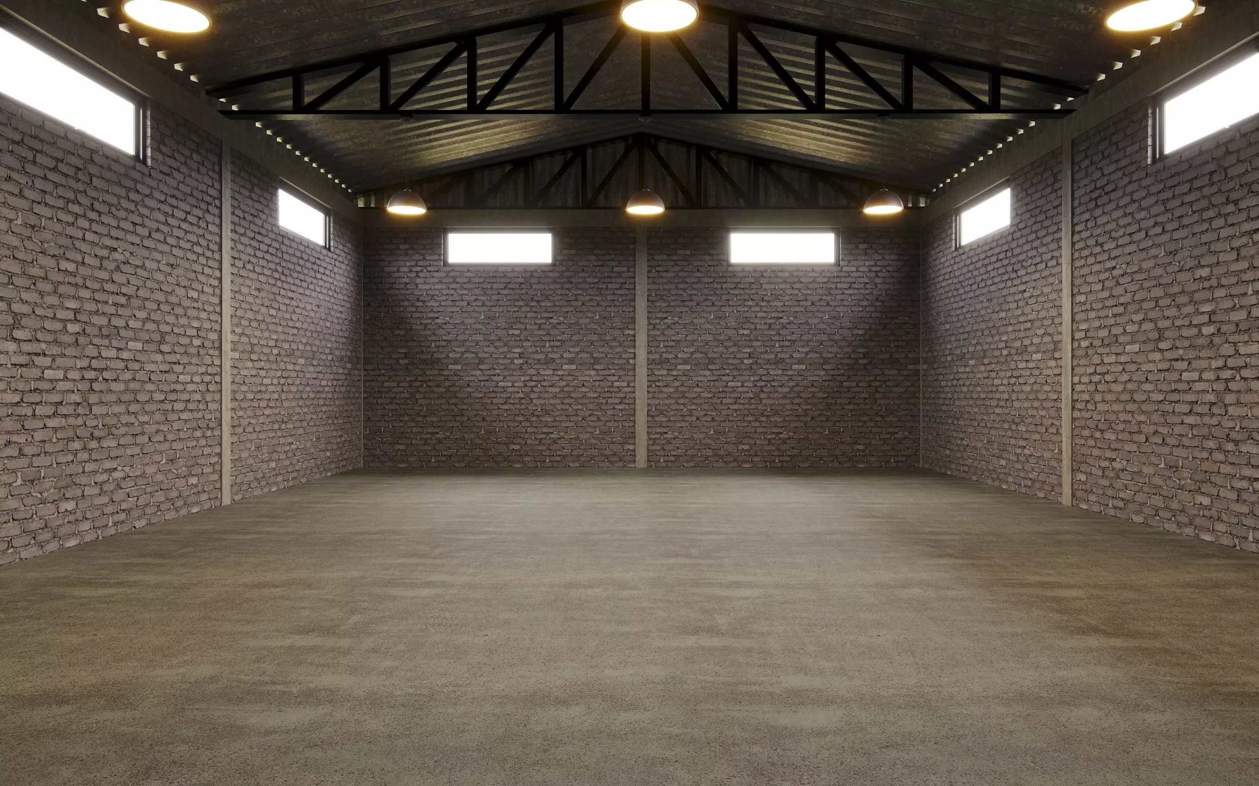 Warehouse Model 3D model_1