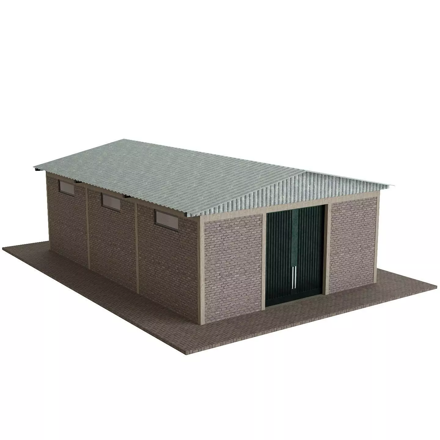 Warehouse Model 3D model_2
