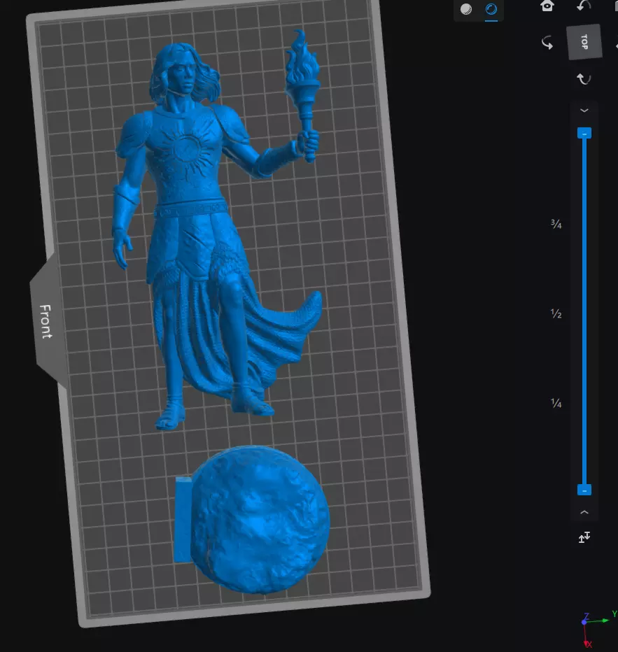 Archangel Uriel 3D print model_7