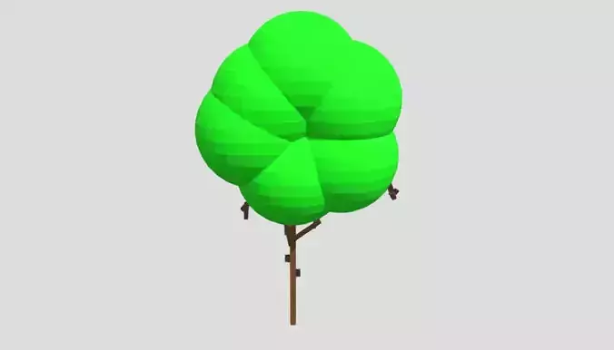 Simple tree model