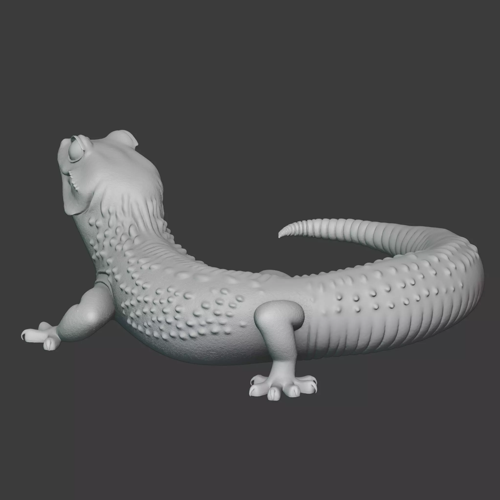 Leopard Gecko 3D print model_1
