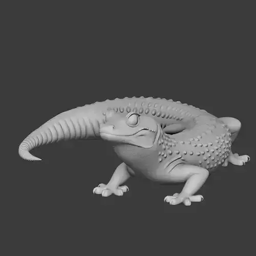 Leopard Gecko 3D print model