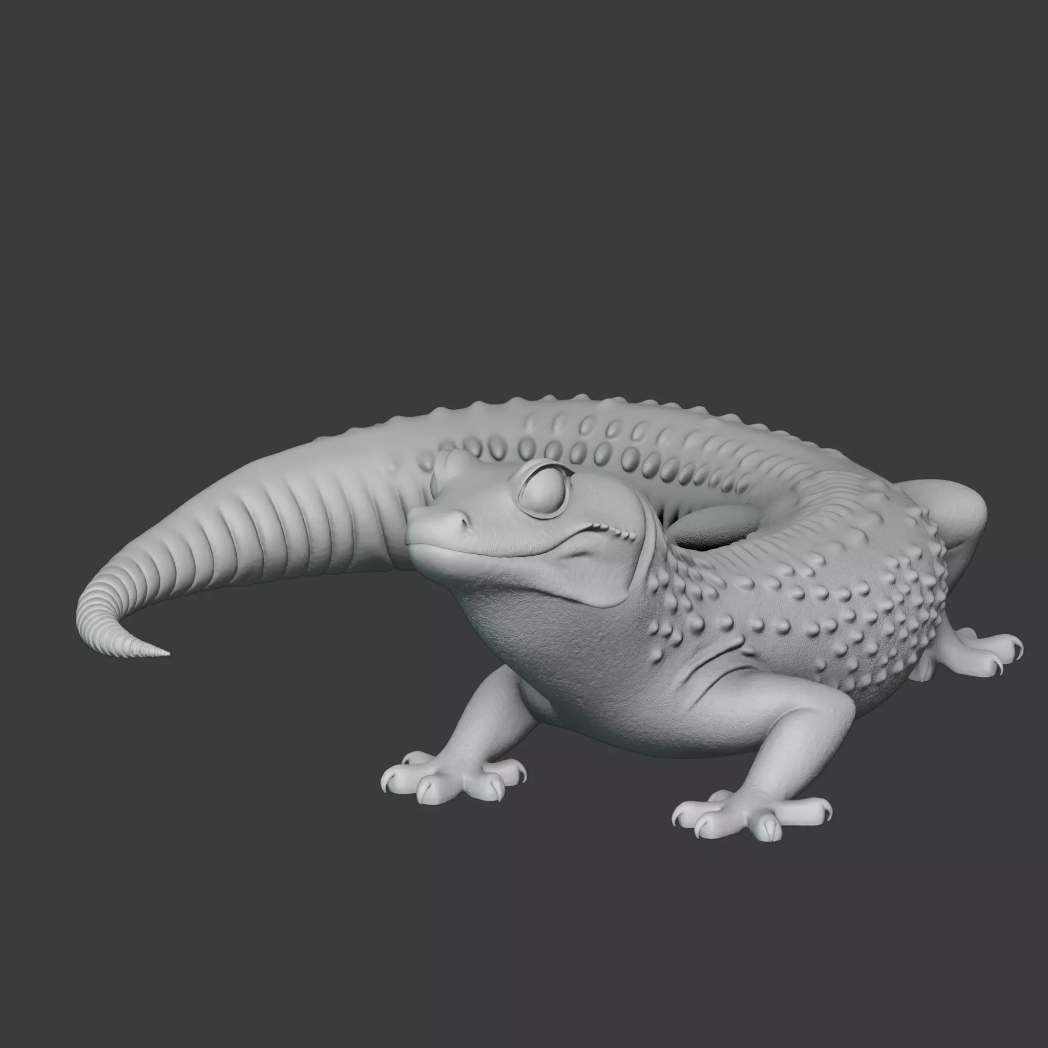 Leopard Gecko 3D print model_0