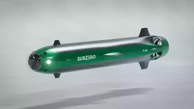 SUBZERO - Autonomous Underwater Drone 3D model