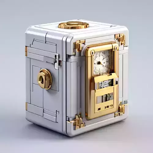 SciFi Safe Box with Clock