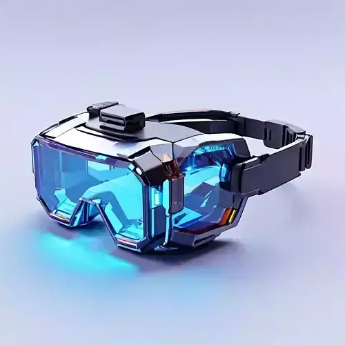 Scifi Futuristic VR Goggles