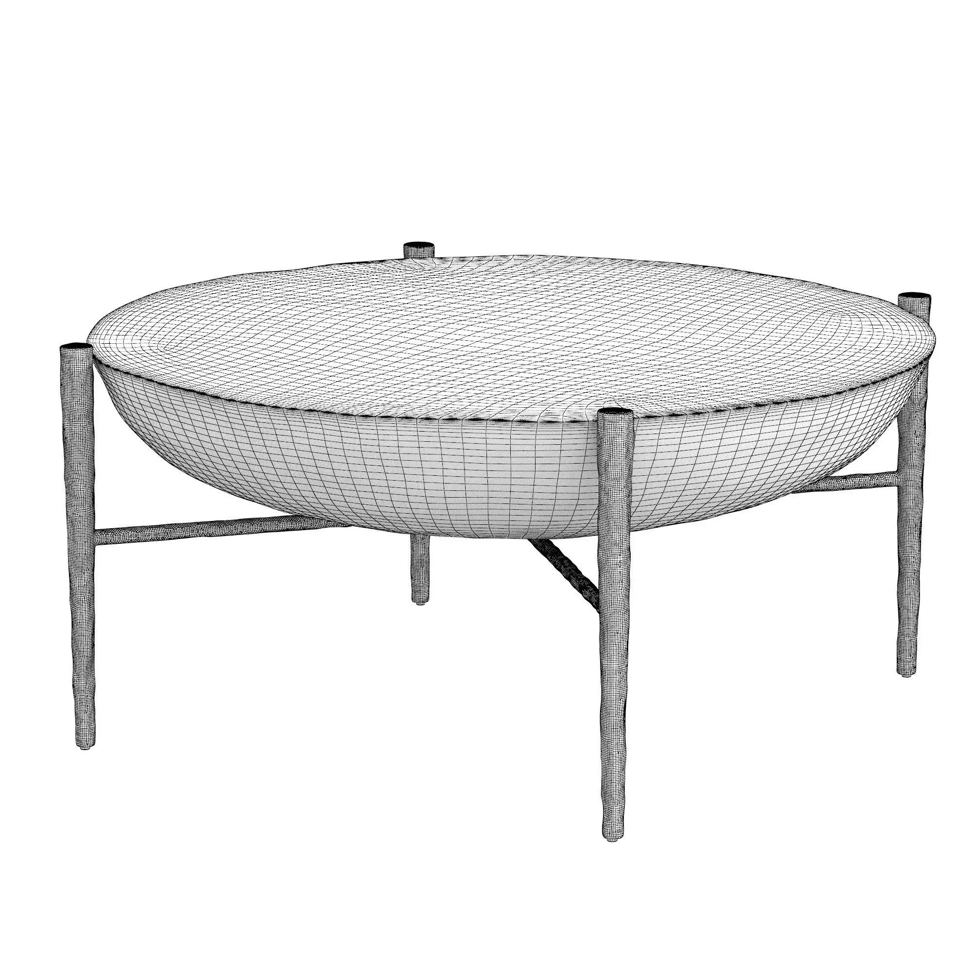 Donovan Coffee Table 3D model_4