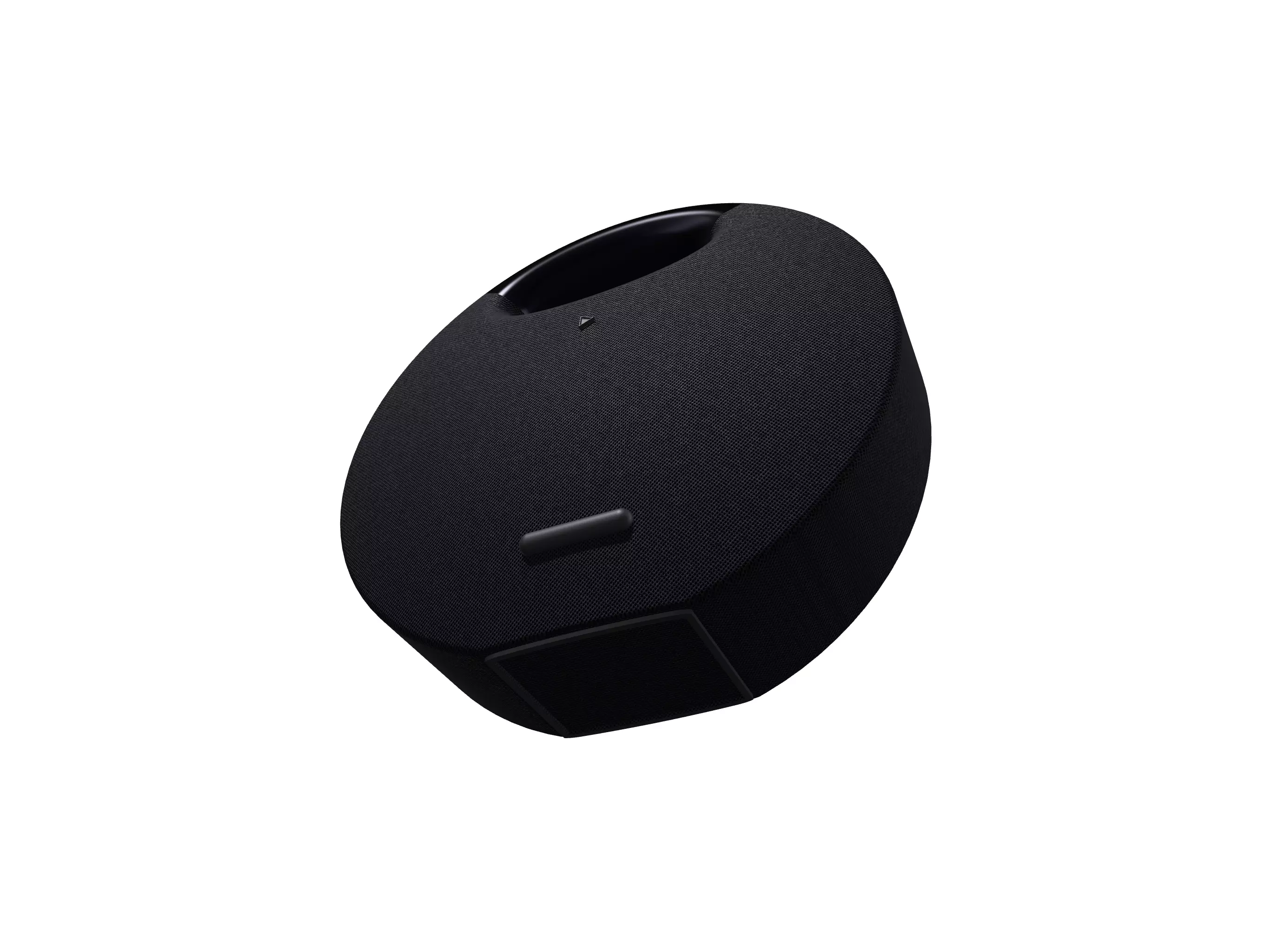 Portable Bluetooth Speaker 3D Model Modern Round Design 3D model_9
