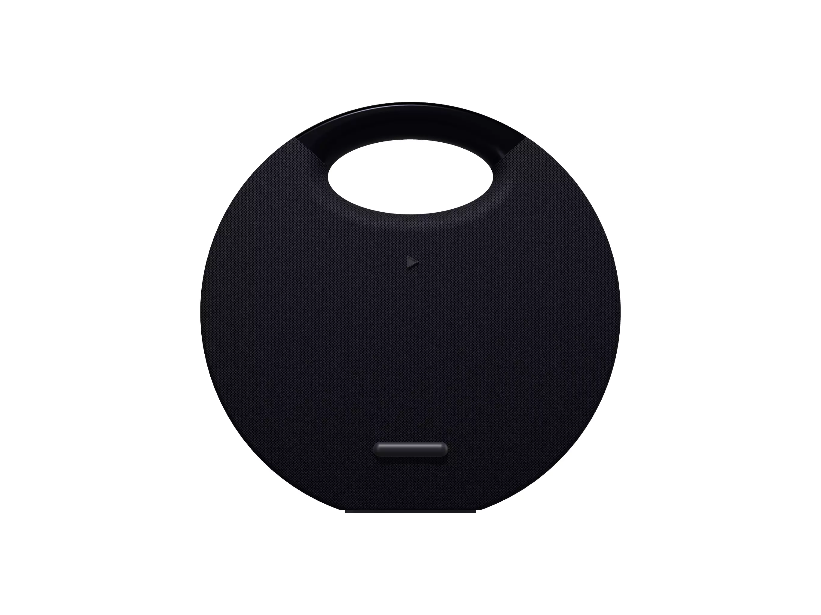 Portable Bluetooth Speaker 3D Model Modern Round Design 3D model_6