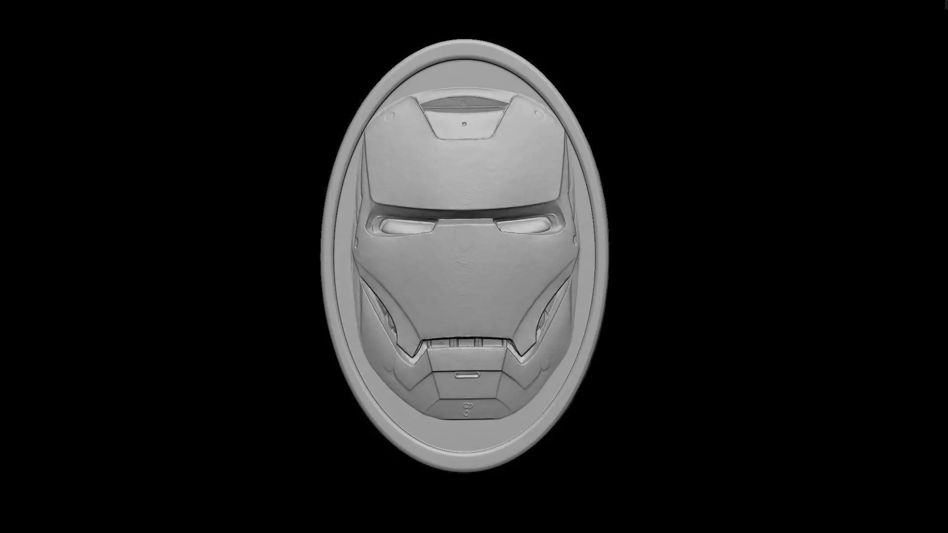 Iron Man Pendant for 3D Printing 3D print model