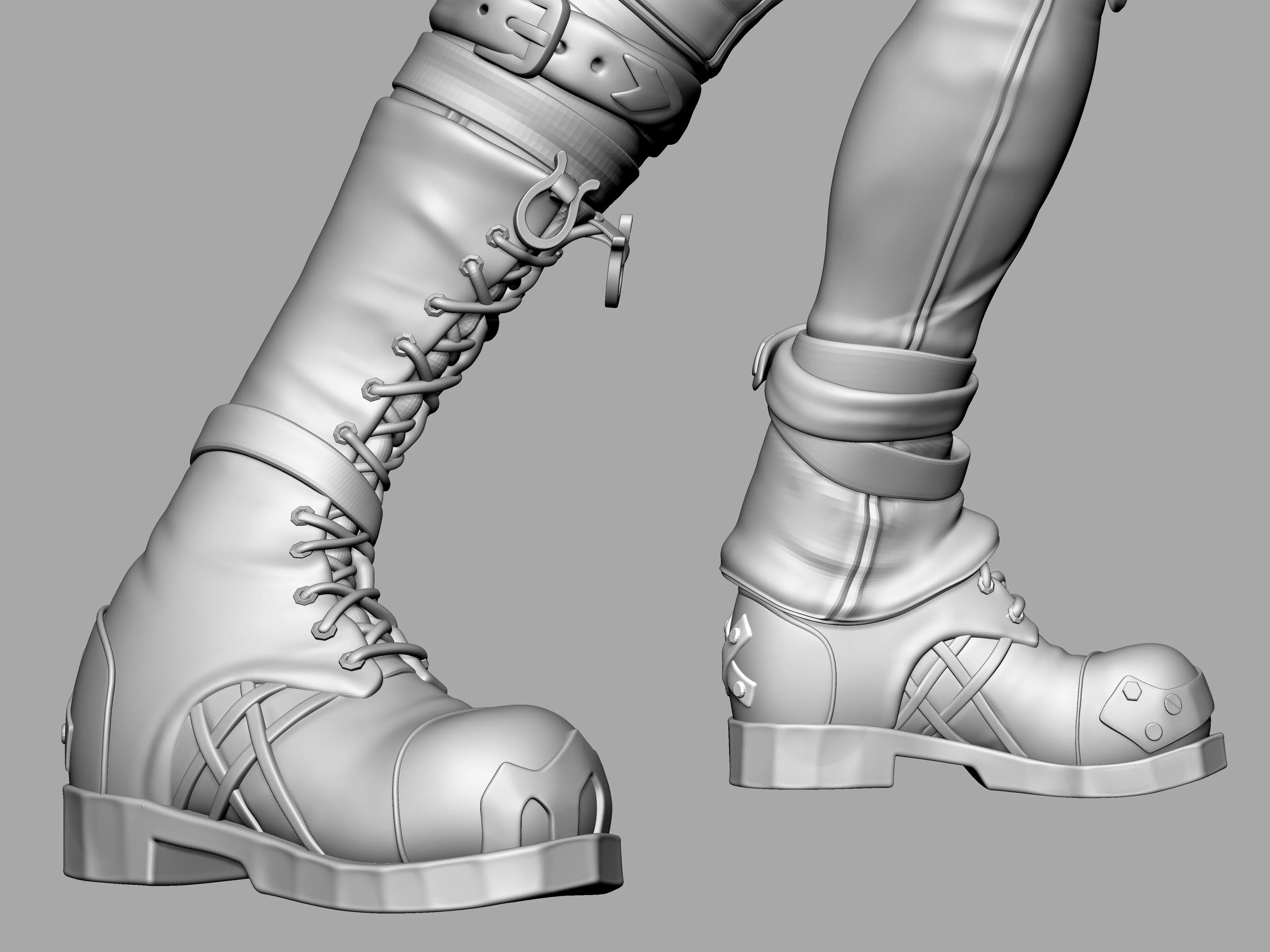 Jinx Arcane Fichier 3D Zbrush 3D print model_12