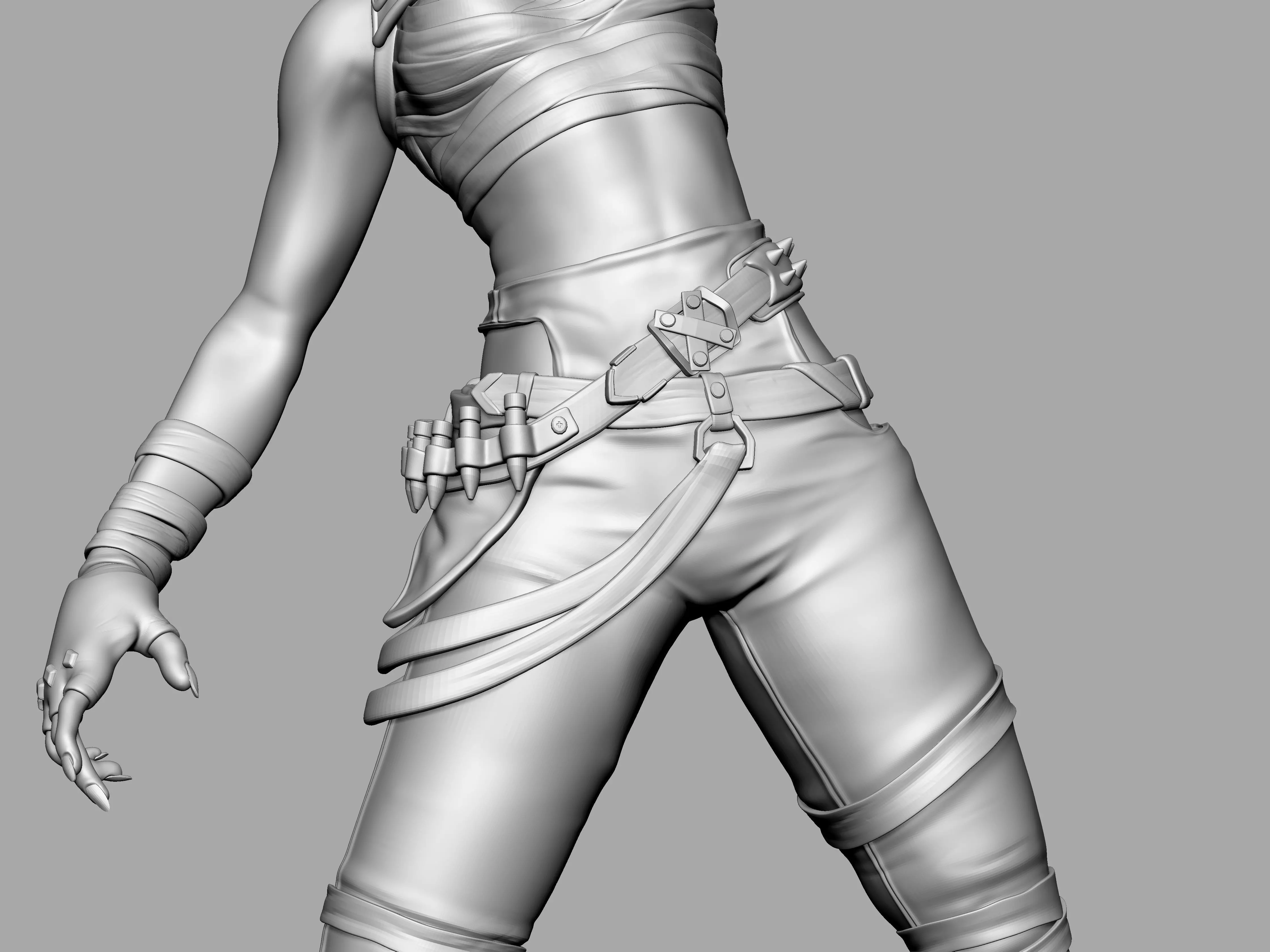 Jinx Arcane Fichier 3D Zbrush 3D print model_13