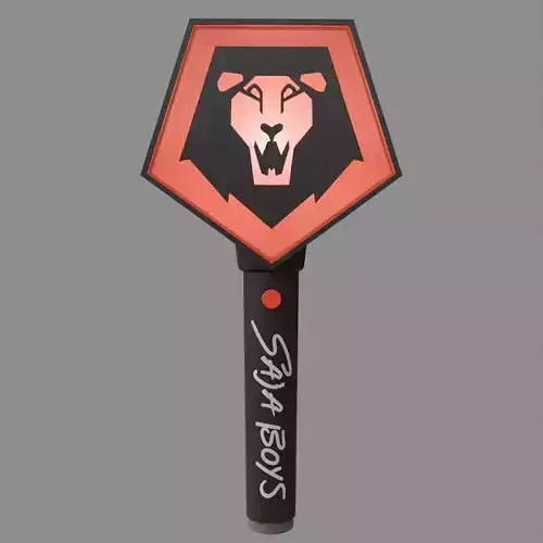 Saja Boys Lightstick Kpop Demon Hunters Fan Art 3D print model