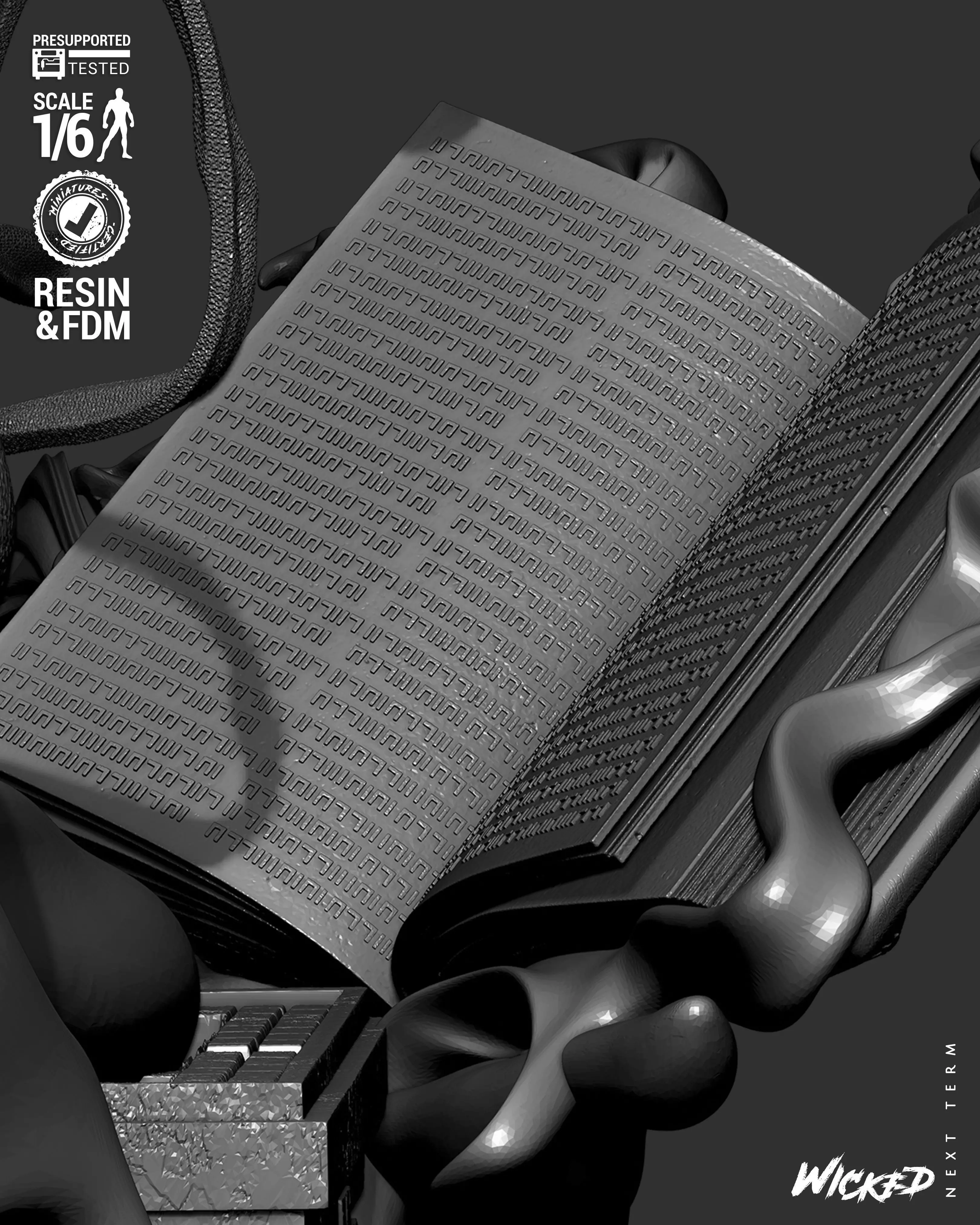 Wicked Marvel Dr Strange Sculpture 3D print model_24